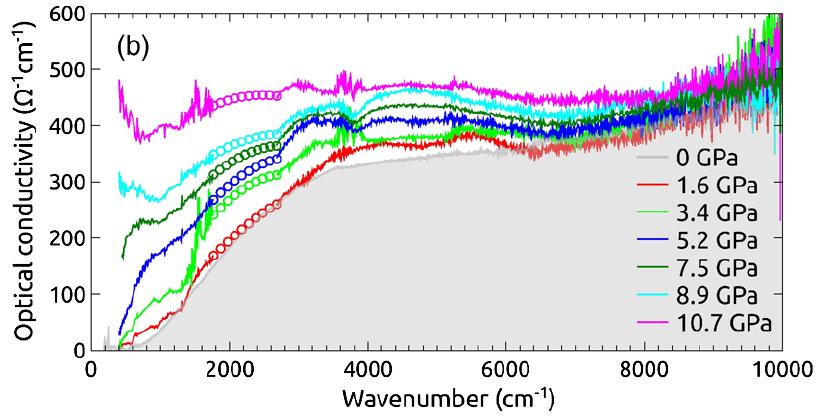 Resistivity (up/left) and the optical conductivity (down/right) in AM_4X_8 systems.